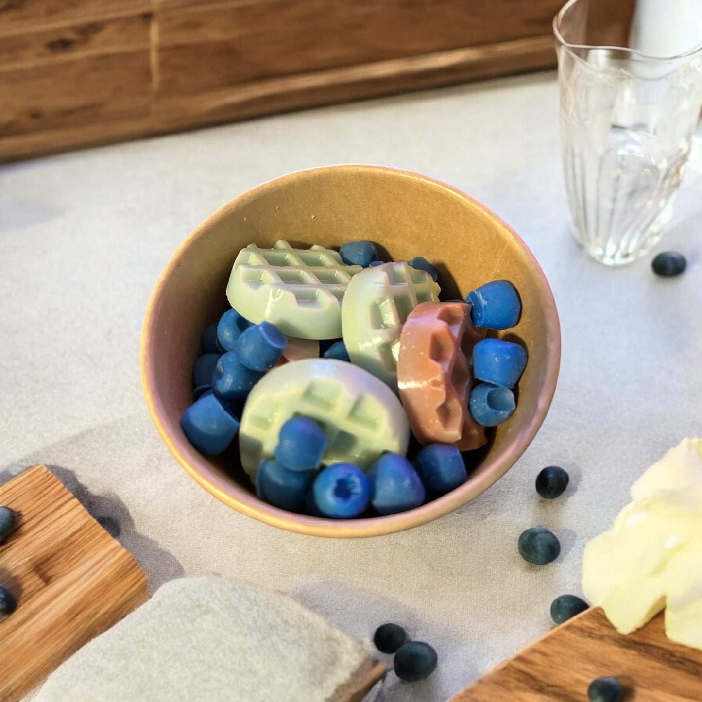 BLUEBERRY WAFFLES