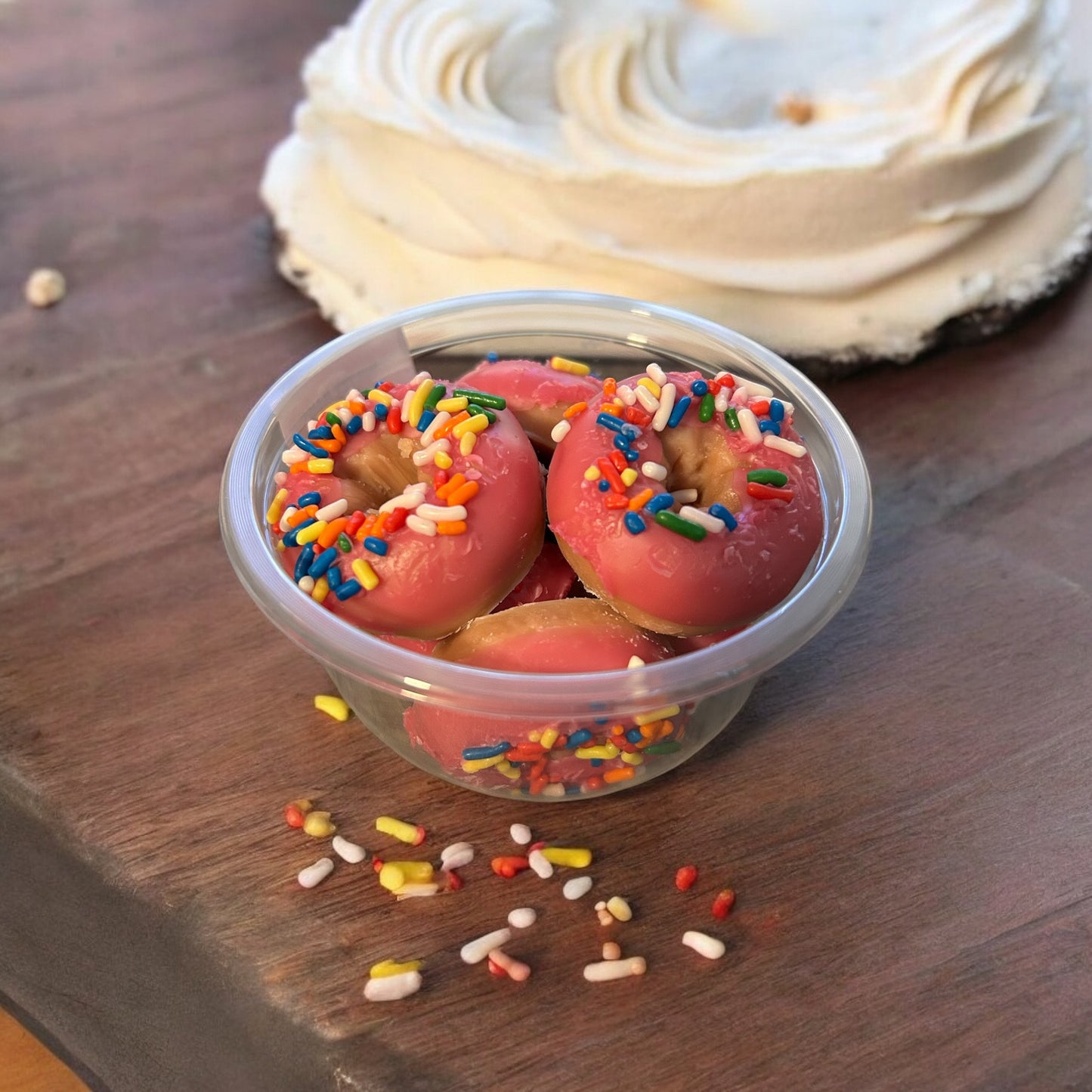 BIRTHDAY CAKE DONUTS